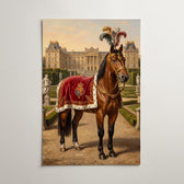 Hondenportret in renaissancestijl van je foto - poster